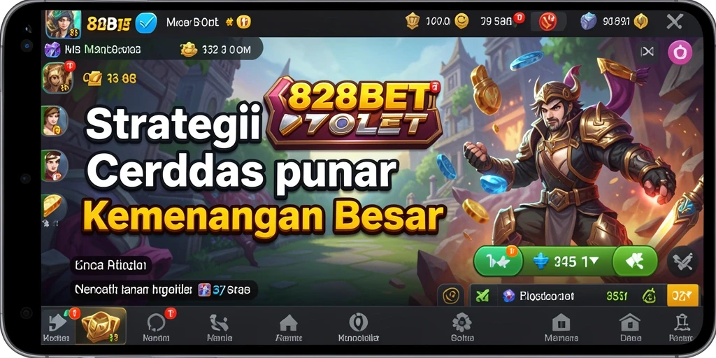 Tampilan gameplay 828BET dengan strategi yang mendebarkan.