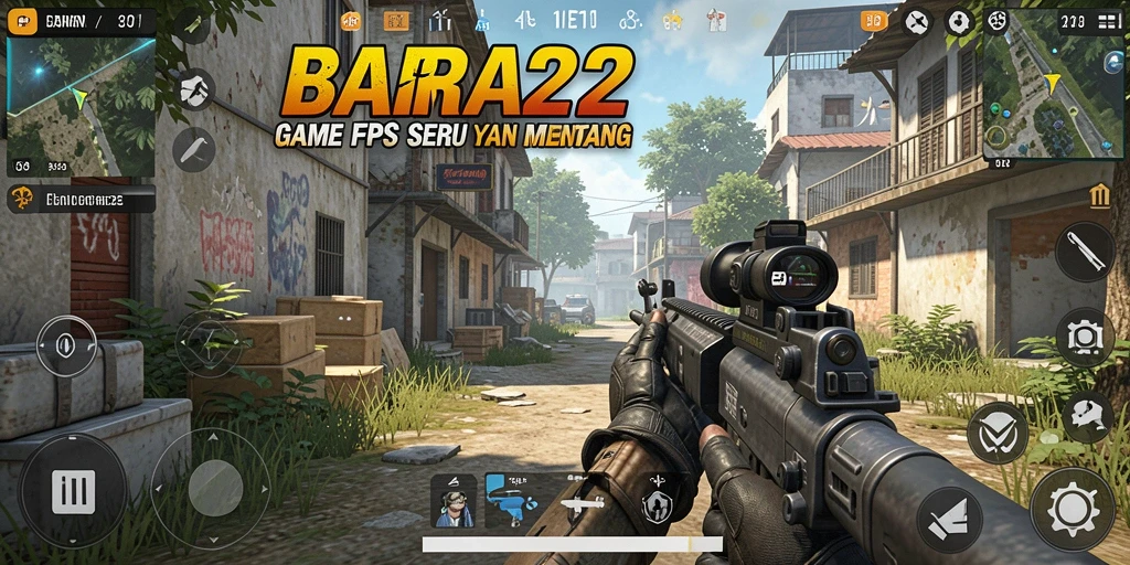 Gameplay mendebarkan BARA22 dengan grafik yang memukau.