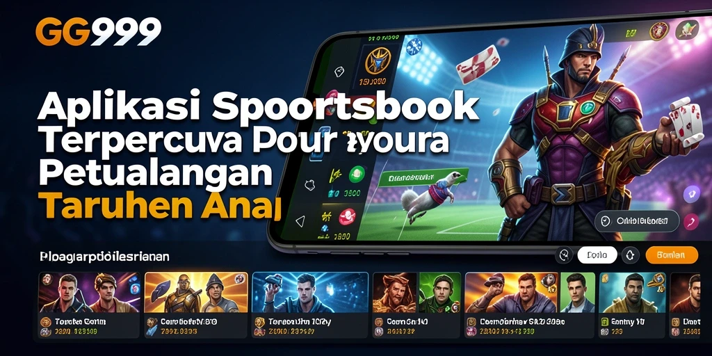 Tampilan antarmuka pengguna GG999 saat bermain sportsbook.