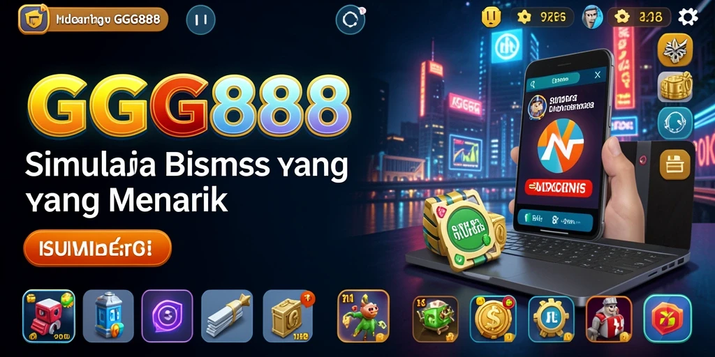 Tangkapan layar GGG888 menunjukkan gameplay tycoon yang seru dan mendebarkan.
