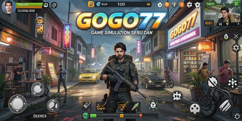 Tampilan gameplay seru di GOGO77 dengan berbagai aktivitas menarik.