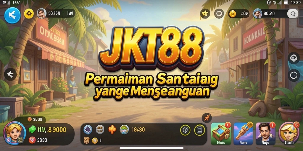 Tampilan screenshot JKT88 dengan gameplay yang ceria dan menyenangkan.