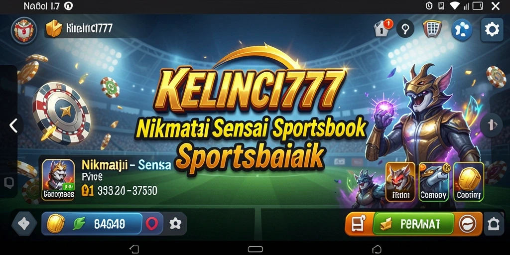 Tampilan gameplay KELINCI777 yang menarik dalam taruhan olahraga.