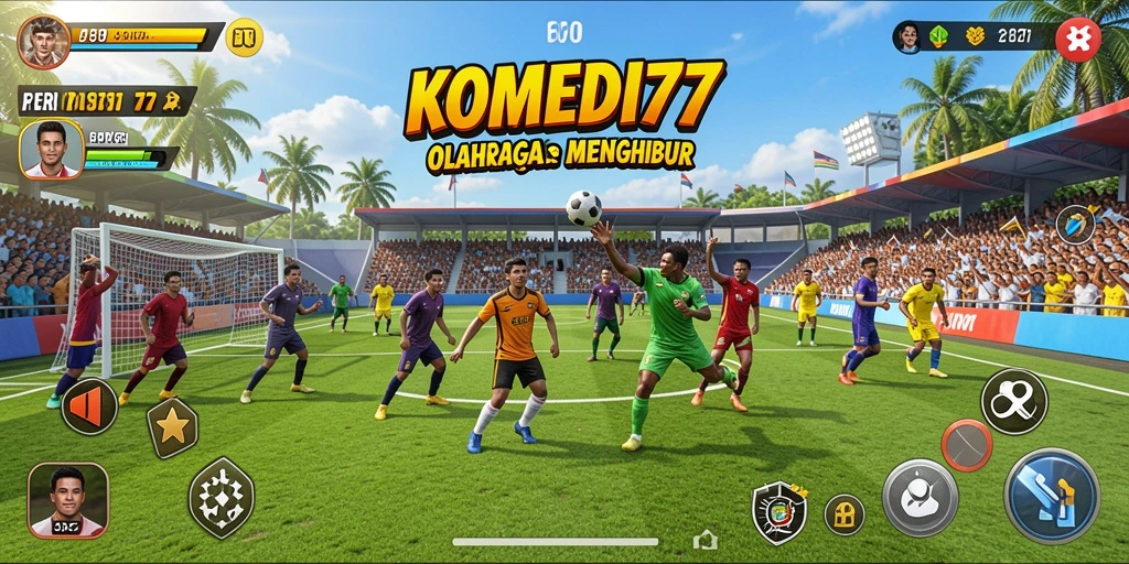 Gameplay lucu dan menarik di KOMEDI77 dengan karakter unik.