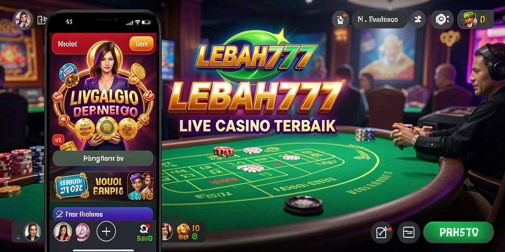 Gameplay menarik LEBAH777 dengan dealer profesional dan interaksi langsung.