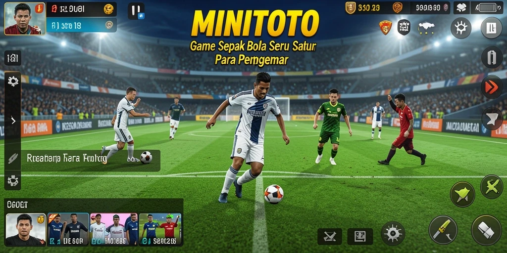Gameplay seru dalam MINITOTO yang memikat para penggemar sepak bola.