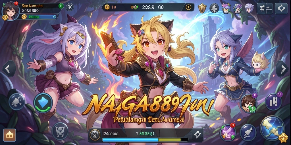 Tampilan menarik dari gameplay seru NAGA889 yang penuh petualangan.