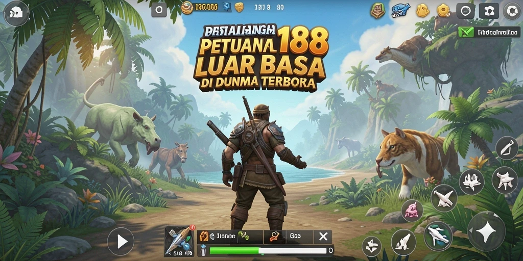 Tampilan gameplay menakjubkan dalam dunia terbuka PAUS188.