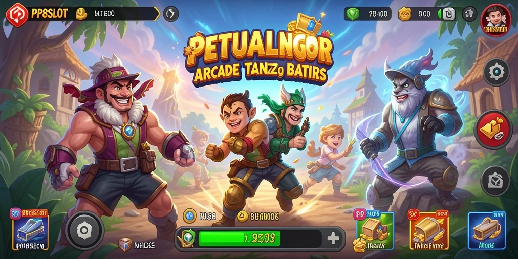 Screenshot gameplay PP8SLOT menampilkan aksi arcade yang seru dan menantang.