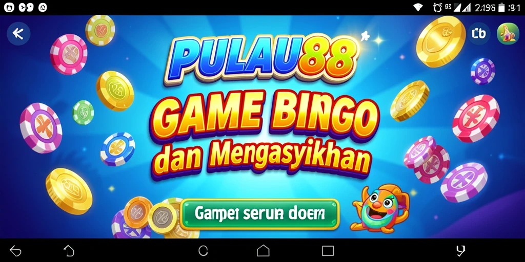 Tampilan menarik dari gameplay PULAU88 Bingo.