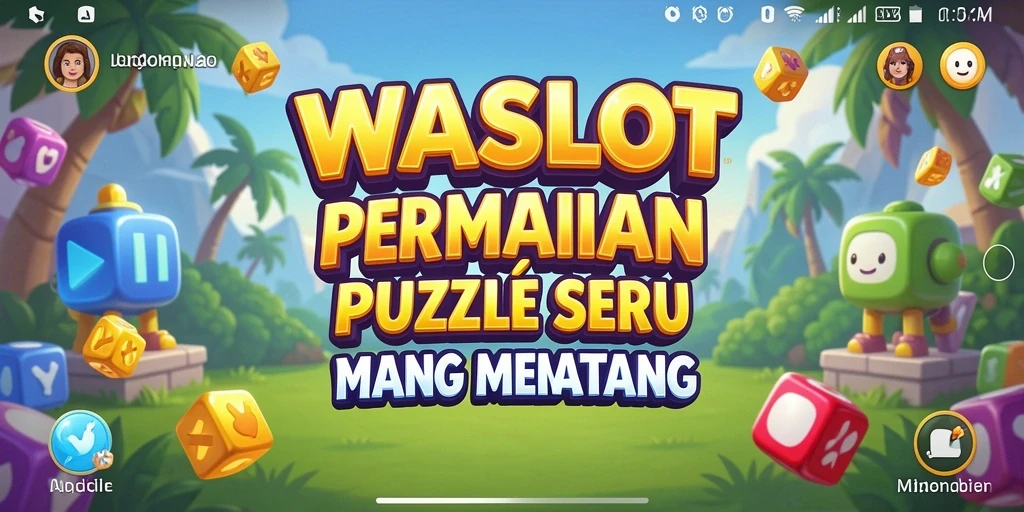 Tangkapan layar gameplay WASLOT dengan berbagai teka-teki yang menantang.